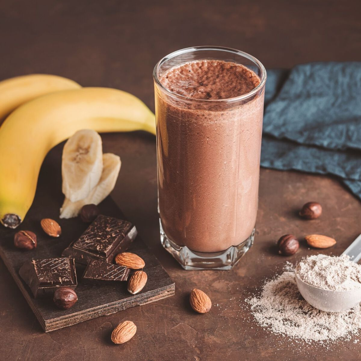 Chocolate Banana Protein Shake